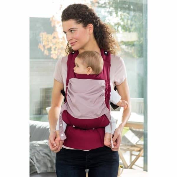 Porte-bébé Smart carrier Bordeaux - AMAZONAS - Ergonomisk - Rosa - Baby - 0-3 år