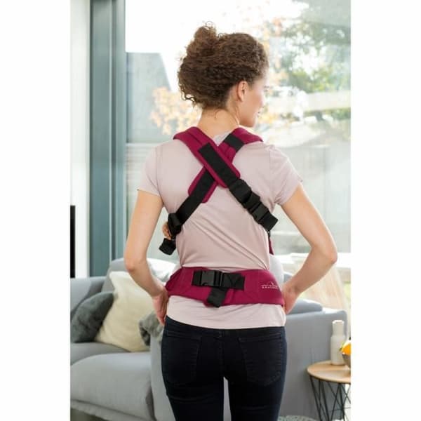Porte-bébé Smart carrier Bordeaux - AMAZONAS - Ergonomisk - Rosa - Baby - 0-3 år