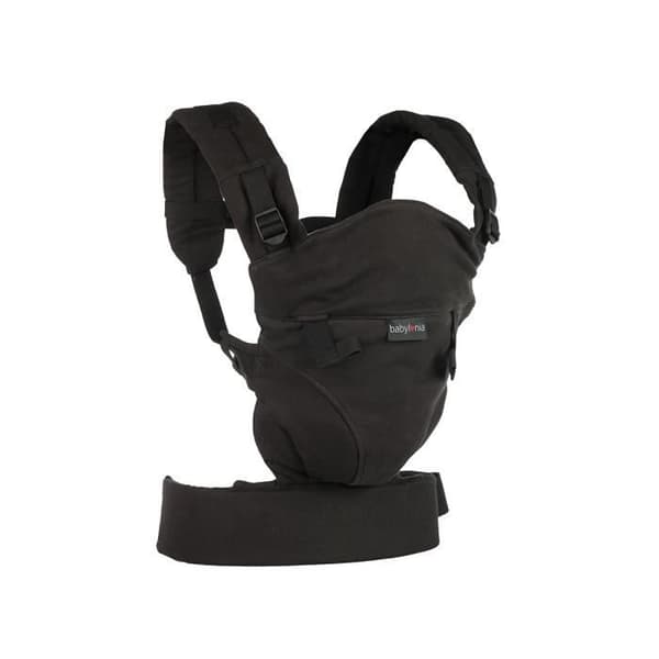 Ergonomisk Bärsele - BABYLONIA Bärsele - BB-CLICK - 100% Ekologisk Bomull - Mandelmelerad