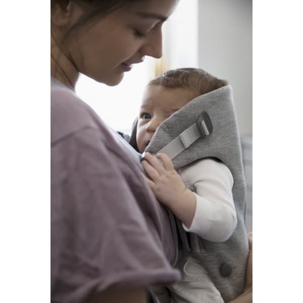 BabyBjörn Mini 3D Jersey bärsele, Ljusgrå