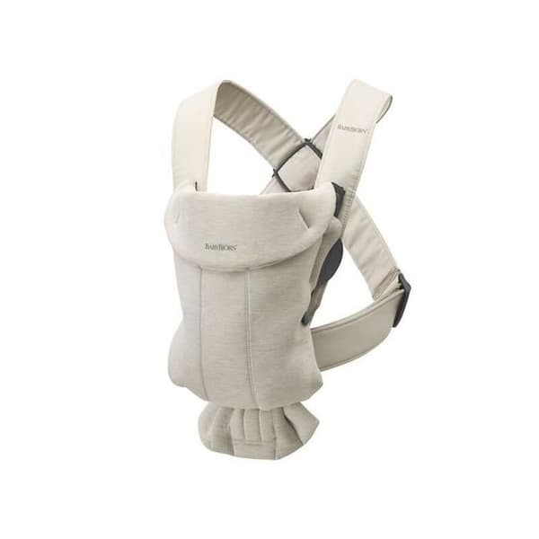 Bärsele Mini Jersey 3D Beige - BABYBJORN - Ergonomisk - 0 månader - Födelse - 12 månader