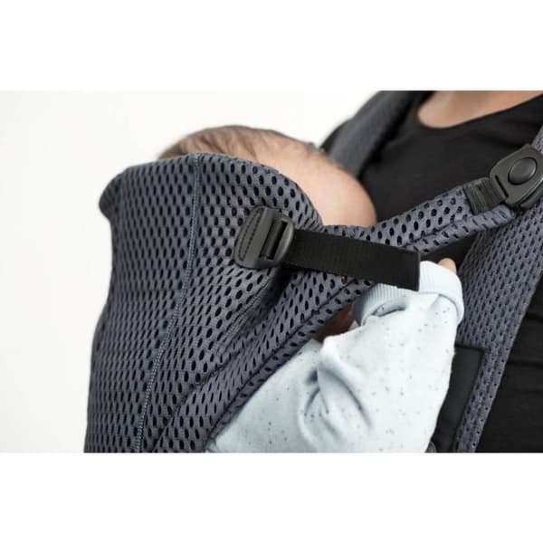 BABYBJÖRN Move ergonomisk bärsele - 3D Mesh - Antracit - 0 till 15 månader