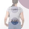 Miniatyrbild 4 av 4: MoMi COLLET Ergonomisk bärsele - Upp till 20 kg - Fram/bak - Hypoallergenisk - Grå