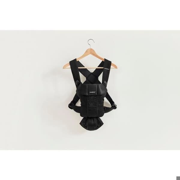 Bärsele Mini Mesh 3D Svart - BABYBJORN - Ergonomisk - Födelse - 3 kg till 15 kg