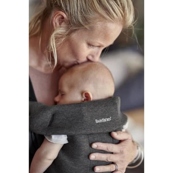 Mini bärsele - BABYBJORN - Kolgrå - Fysiologisk - Från 0 till 4 månader