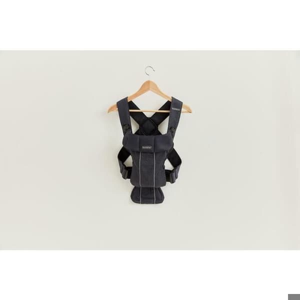 Bärsele Mini - BABYBJORN - 3D Mesh - Antracit - Fysiologisk - Blandat