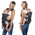 Miniatyrbild 2 av 4: CHICCO ergonomisk bärsele - Hip Seat Pirate Black - Fram/bak - Blandat - 0-15kg