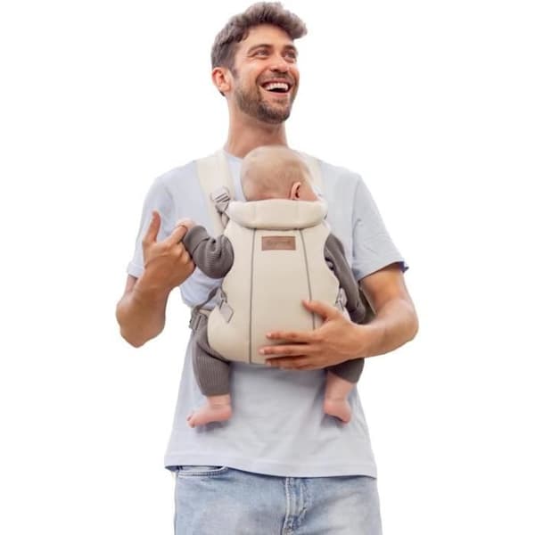 Bärsele Jané Dual, Ergonomisk, Ryggsäck, Beige