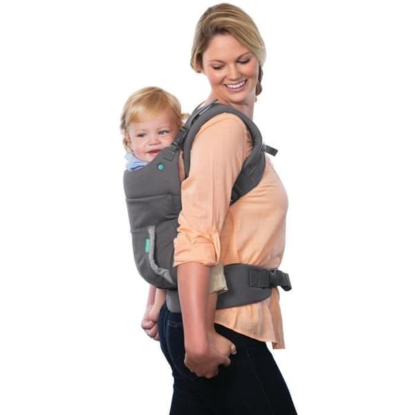 INFANTINO Cuddle Up Bear bæresele - 2 tilstande: for og bag