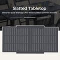 Miniatyrbillede 8 af 8: Terrasse Spisebord, 31,5"/63" x 31,5" x 29,5", Grå