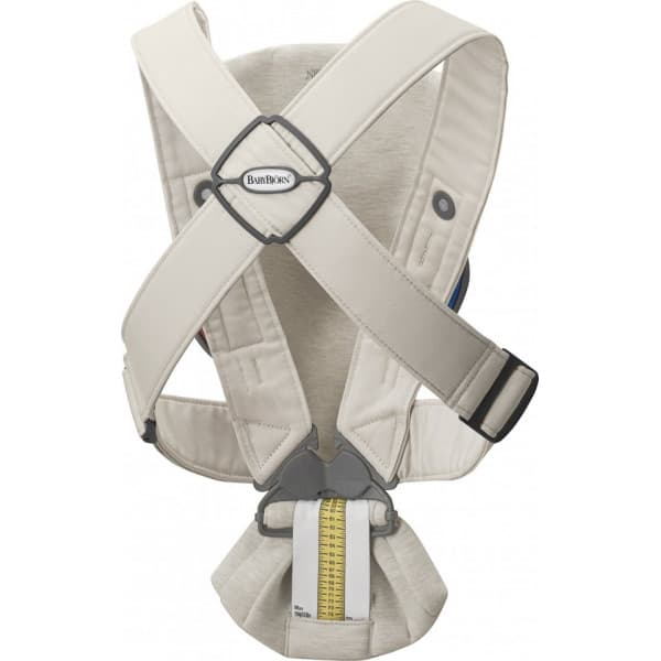 BabyBjörn Mini 3D Jersey kantoreppu, Light Beige