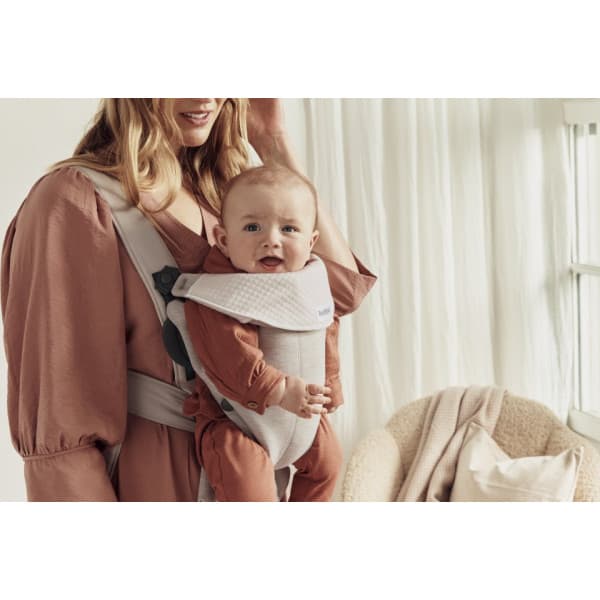 BabyBjörn Mini 3D Jersey kantoreppu, Light Beige