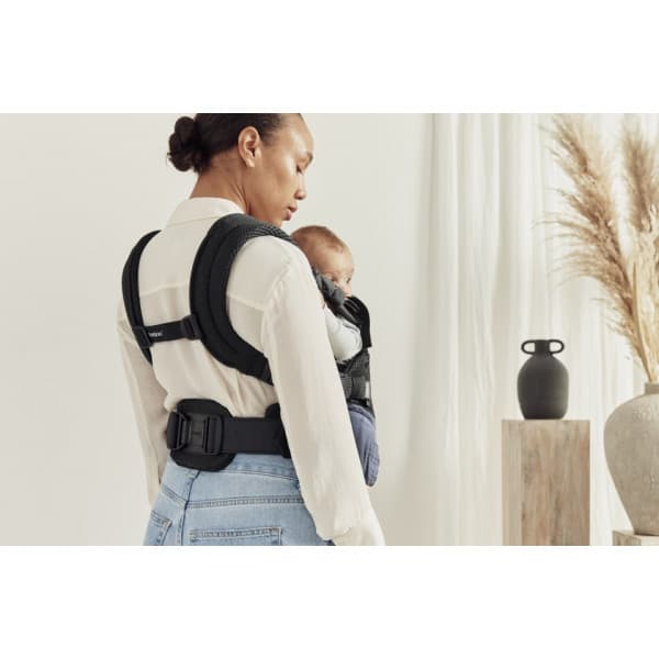 BabyBjörn Harmony 3D Mesh kantoreppu, Black