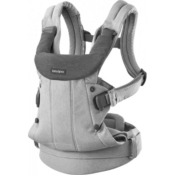 BabyBjörn Harmony Woven Mélange kantoreppu, Light grey