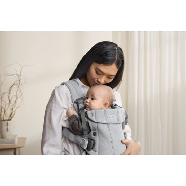 BabyBjörn Harmony Woven Mélange kantoreppu, Light grey
