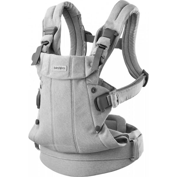 BabyBjörn Harmony Woven Mélange kantoreppu, Light grey