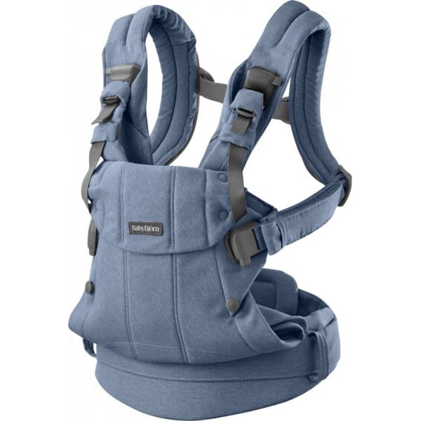 BabyBjörn Harmony Woven Mélange kantoreppu, Blue