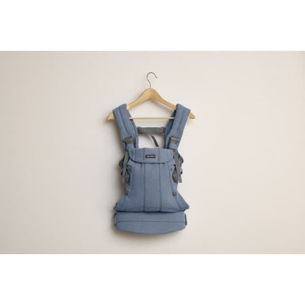 BabyBjörn Harmony Woven Mélange kantoreppu, Blue