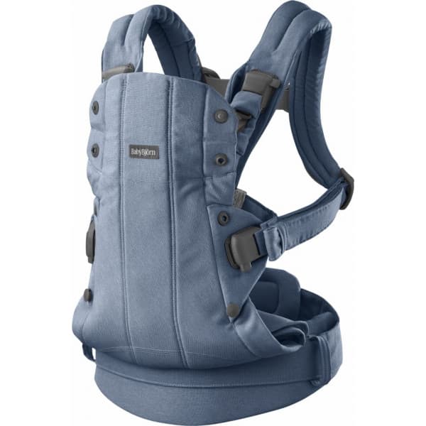 BabyBjörn Harmony Woven Mélange kantoreppu, Blue