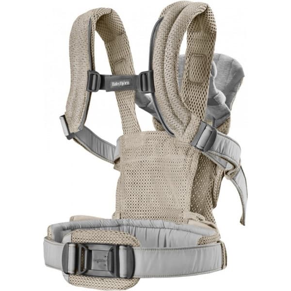 BabyBjörn Harmony 3D Mesh kantoreppu, Grey beige