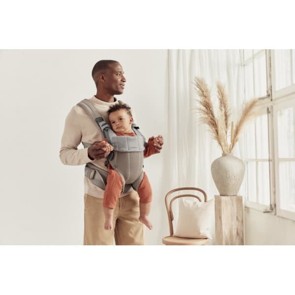 BabyBjörn Harmony 3D Mesh kantoreppu, Grey beige