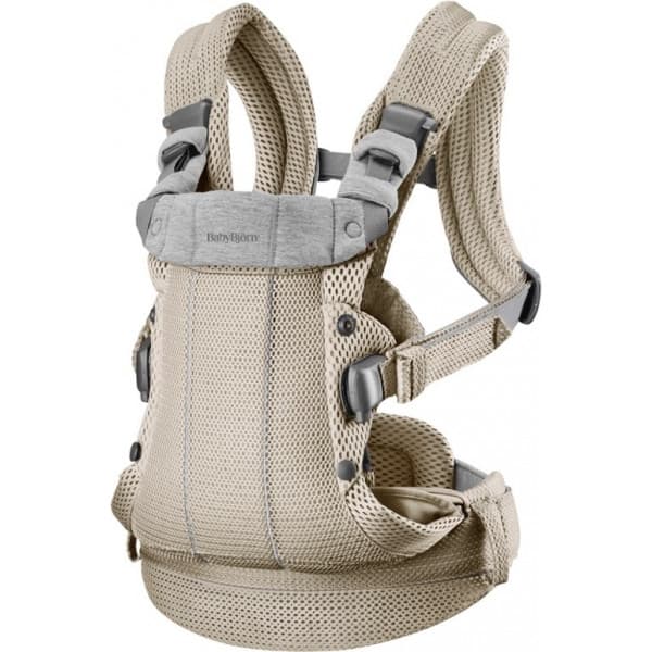 BabyBjörn Harmony 3D Mesh kantoreppu, Grey beige