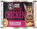 Miniatyrbillede 1 af 5: JOHN DOG TIL KATTE vådfoder til katte KYLLINGemousse 200 g