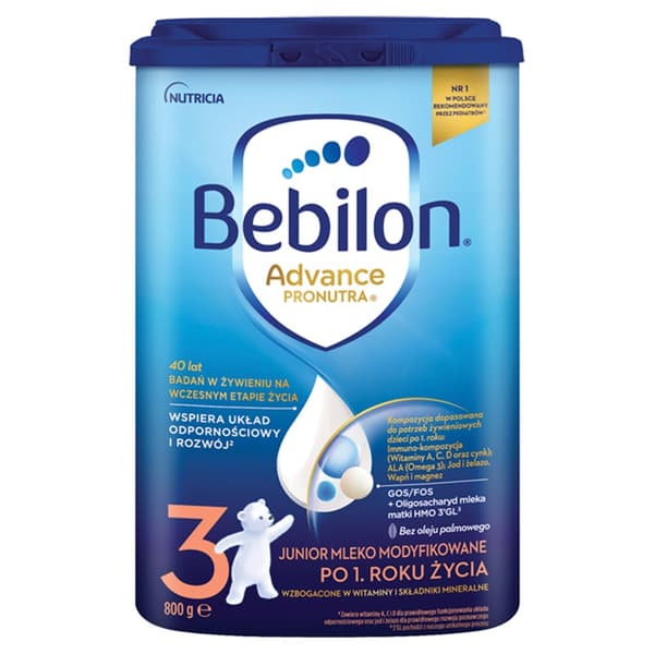 BEBILON 3 Pronutra maito JUNIOR 800g