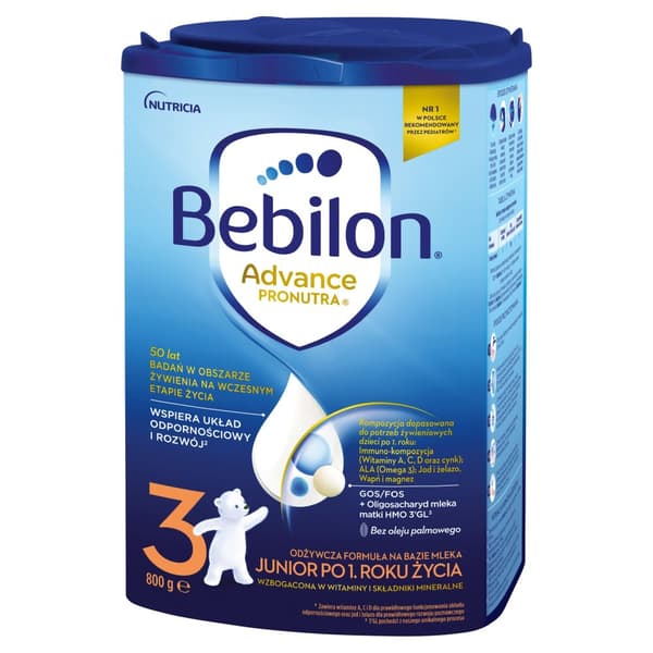 BEBILON 3 Pronutra maito JUNIOR 800g