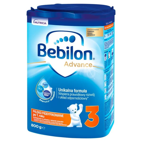 BEBILON 3 Pronutra maito JUNIOR 800g