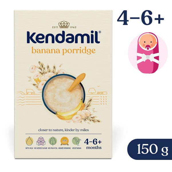 KENDAMIL mjölkgröt med banan 150 g