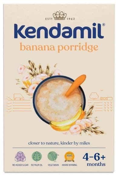 KENDAMIL mjölkgröt med banan 150 g