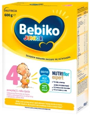 BEBIKO Junior 4 Nutriflor modificeret mælk 600 g