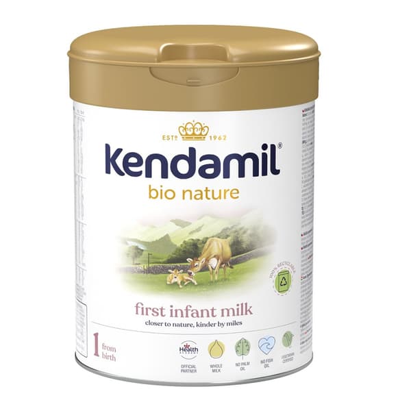 KENDAMIL BIO NATURE modersmjölksersättning 1 DHA+ 800 g