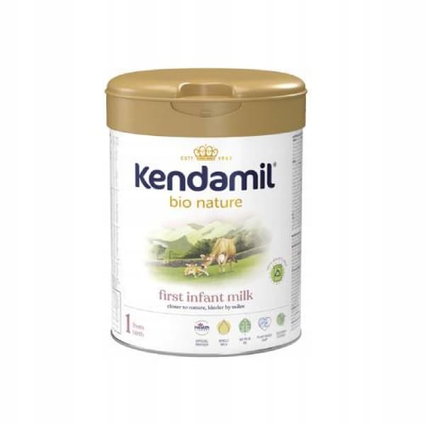 KENDAMIL BIO NATURE modersmjölksersättning 1 DHA+ 800 g