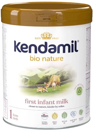 KENDAMIL BIO NATURE modersmjölksersättning 1 DHA+ 800 g
