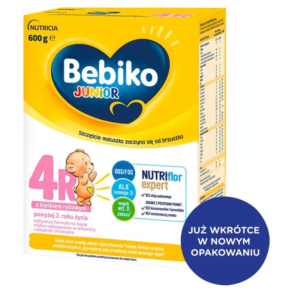 BEBIKO 4R JUNIOR eftermælk 600 g
