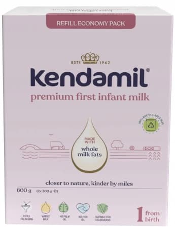 KENDAMIL Premium Box 1 DHA+ modersmjölksersättning 600 g