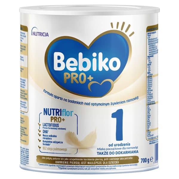 BEBIKO PRO+ 1 spädbarnsmjölk 700g