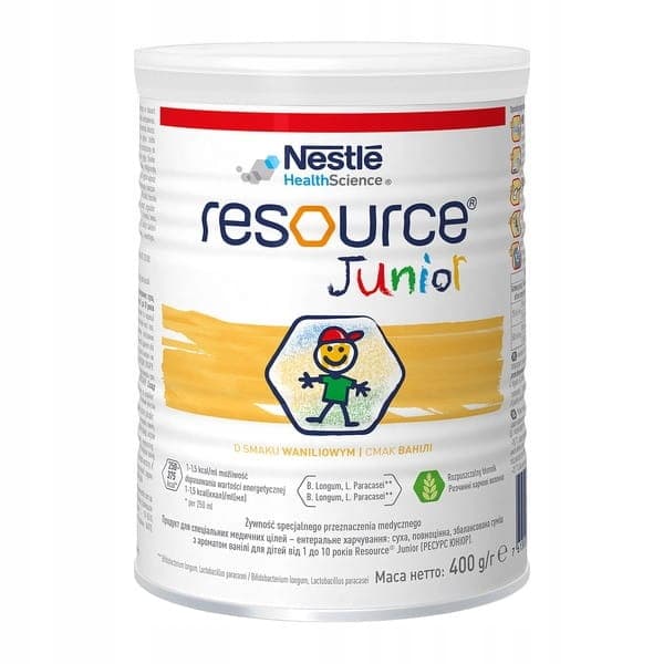 RESOURCE JUNIOR vaniljepulver til børn 400 g