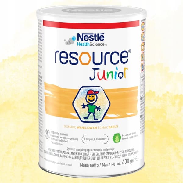 RESOURCE JUNIOR vaniljepulver til børn 400 g