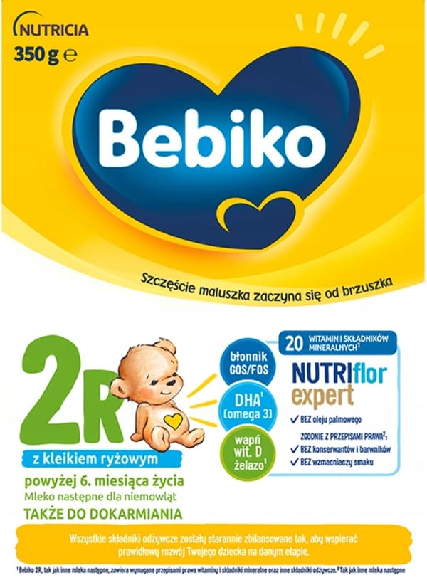 BEBIKO 2R Nutriflor Expert eftermælk 350 g