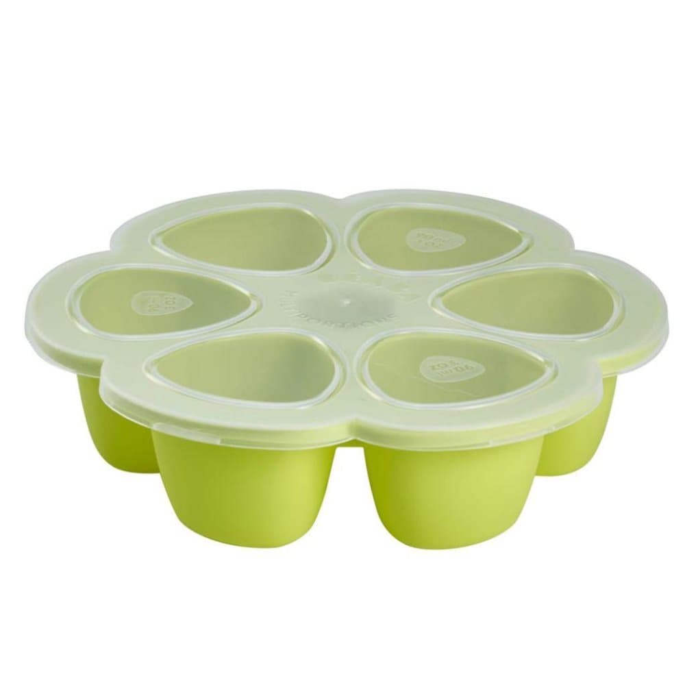 Beaba Frysebrett multiporsjon silikon 6x90 ml grønn 912454