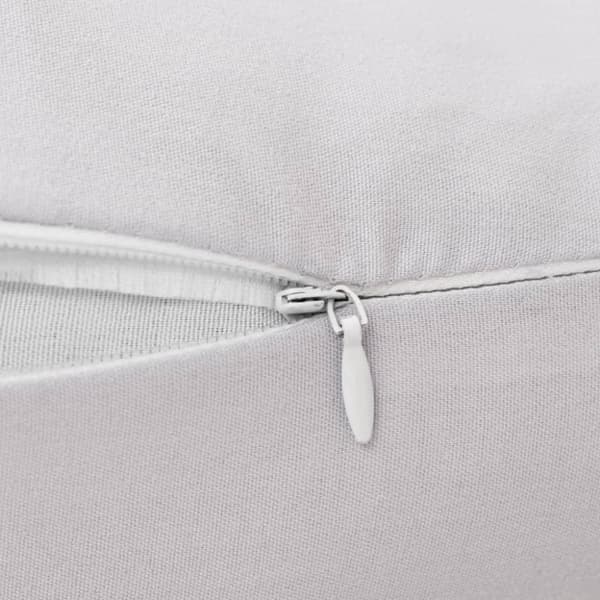 vidaXL J-formad gravidkudde 54x(36-43) cm grå