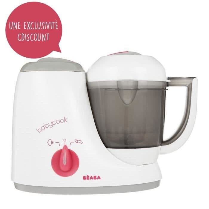 BEABA 4 i 1 Baby køkkenrobot - Babycook Original Pink