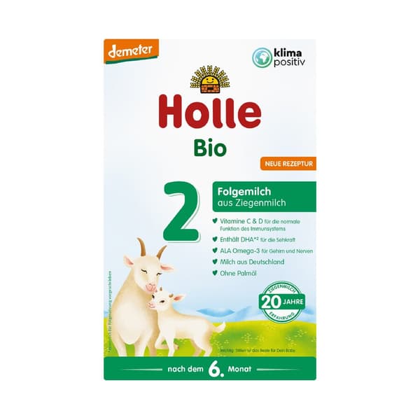 Holle Goat jatko-maitoa 2 - orgaanisia vuohenmaitoa, 400g