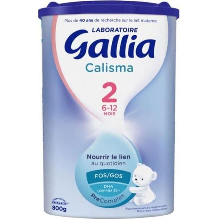 GALLIA CALISMA 2 MJÖLKPULVER 6 TILL 12 MÅNADER 800G