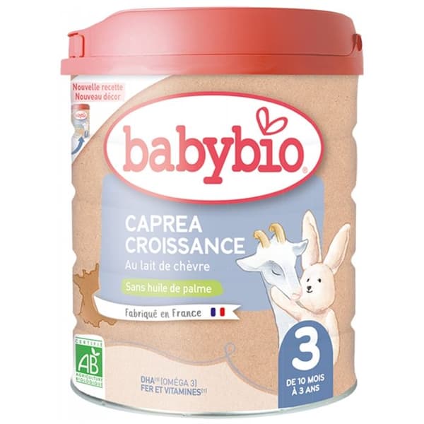 Babybio - Caprea 3 - Ekologisk getmjölk - 800g - Baby från 10 månader