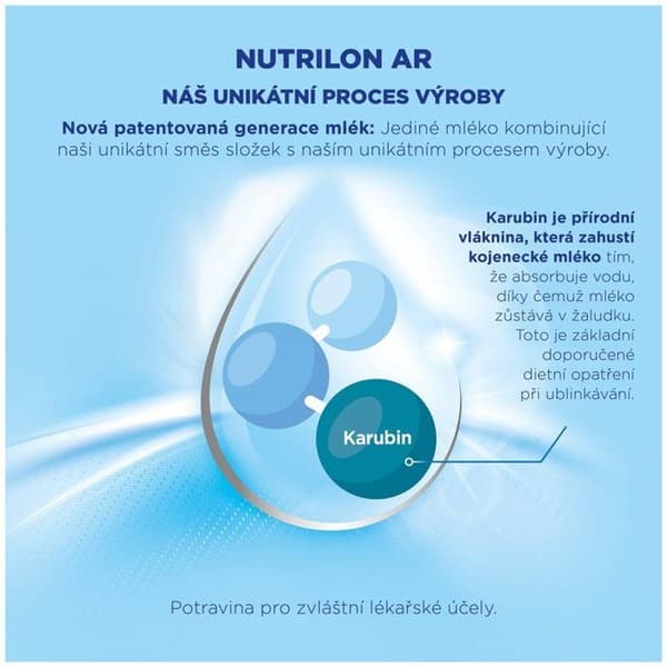 Nutrilon 1 AR specialmjölk för spädbarn 6×800 g, 0