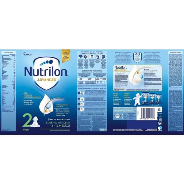Nutrilon 2 Fortsättningsmjölk 6 800 g